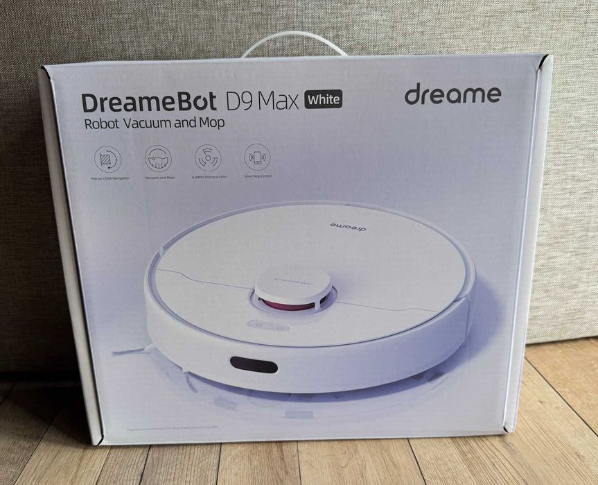 Робот-пилосос Dreame D9 MAX White (Xiaomi)