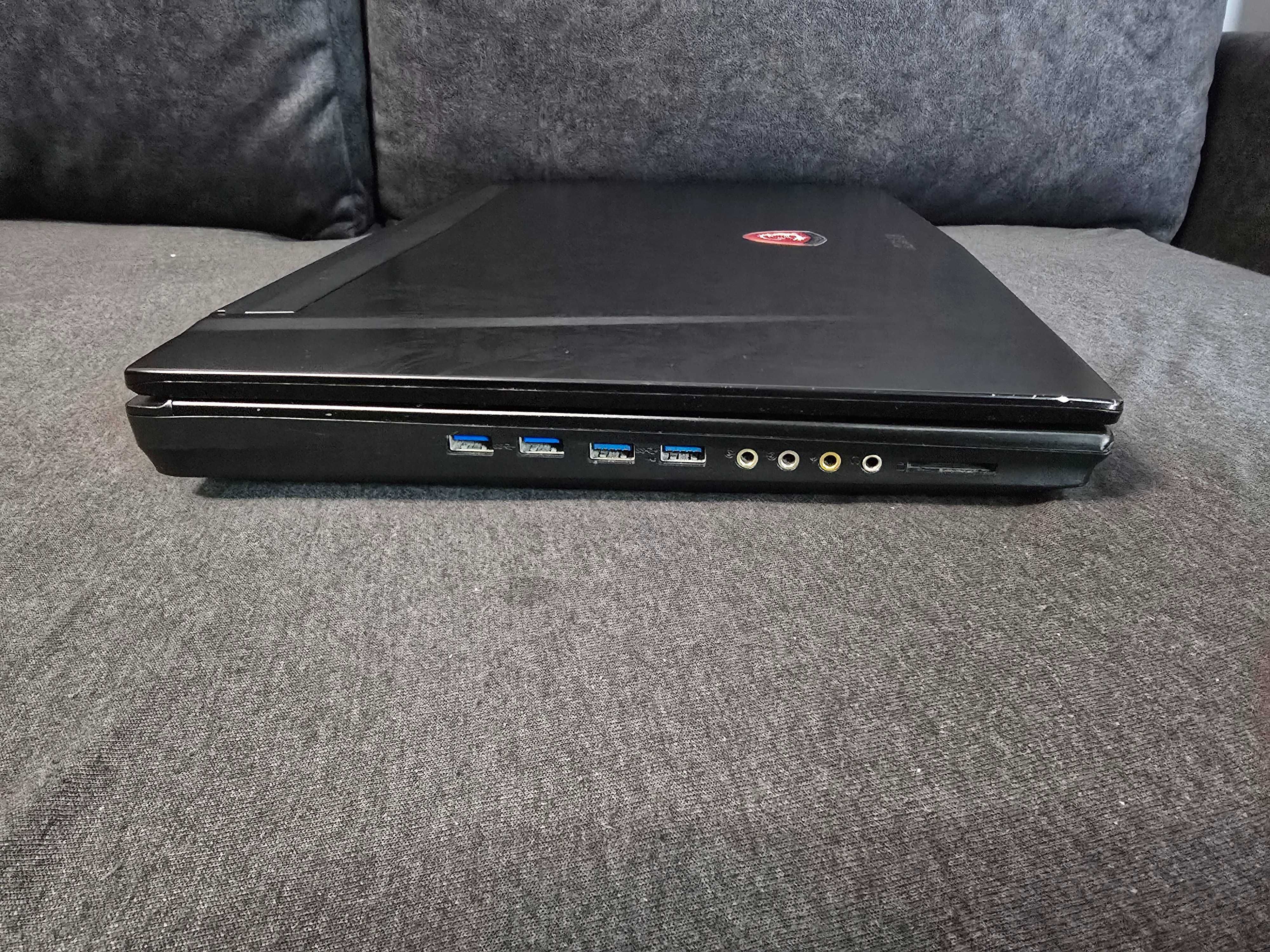 MSI GT72 Dominator/i7 6700hq/Ram 24gb ddr4/gtx 970m 3gb