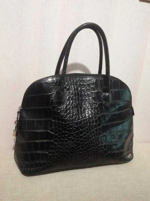 Сумка большая натуральная кожа (италия) Vera Pelle