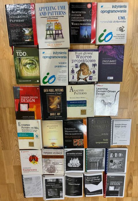 26 książek IT – DDD, wzorce projektowe, architektura oprogramowania