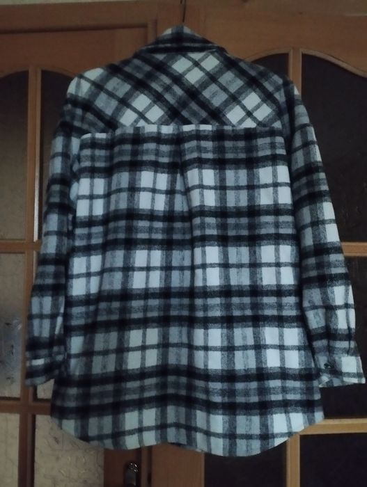 Куртка- рубашка женская в клетку