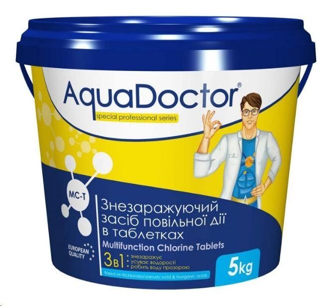 Таблетки для басейну AquaDoctor 5 кг