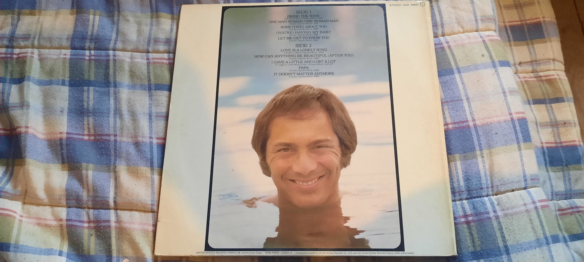 Paul Anka lp vinil