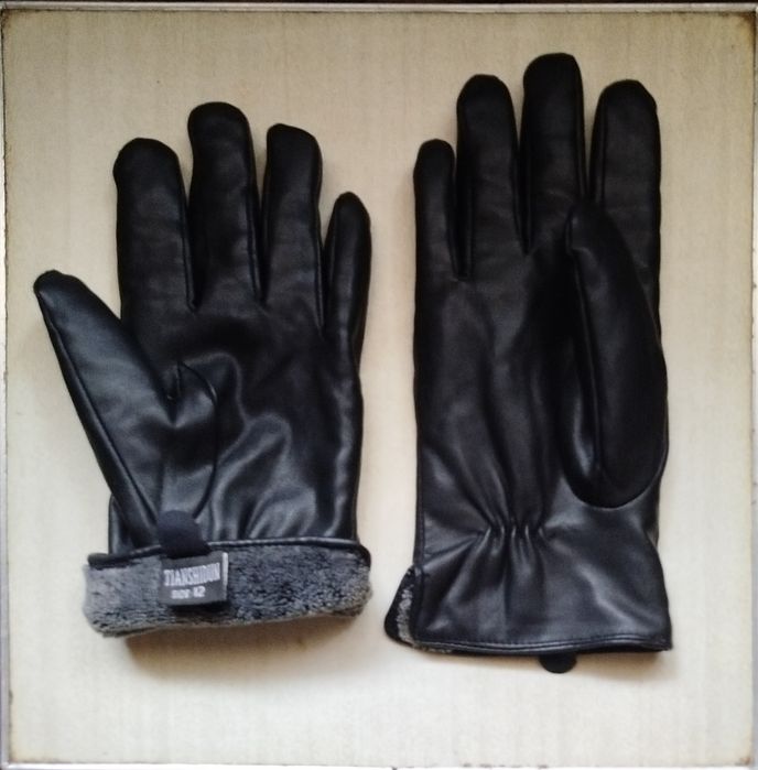 Продам мужские кожаные перчатки