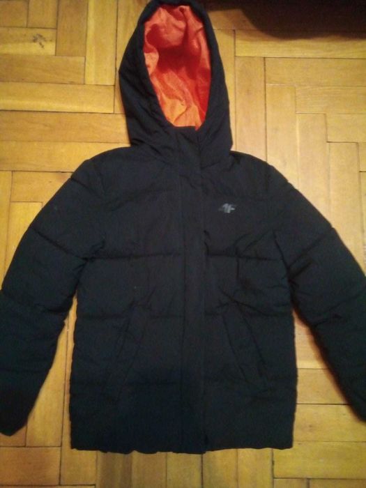 Kurtka 4f Puchowa Zimowa