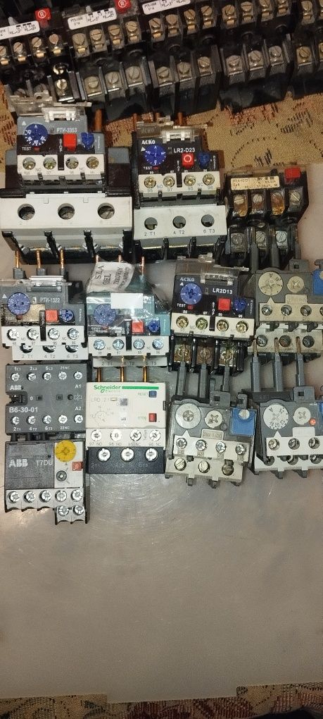 реле тепловое РТИ ртл АВВ тока РТ-40пускатель концевик  ссср др.
