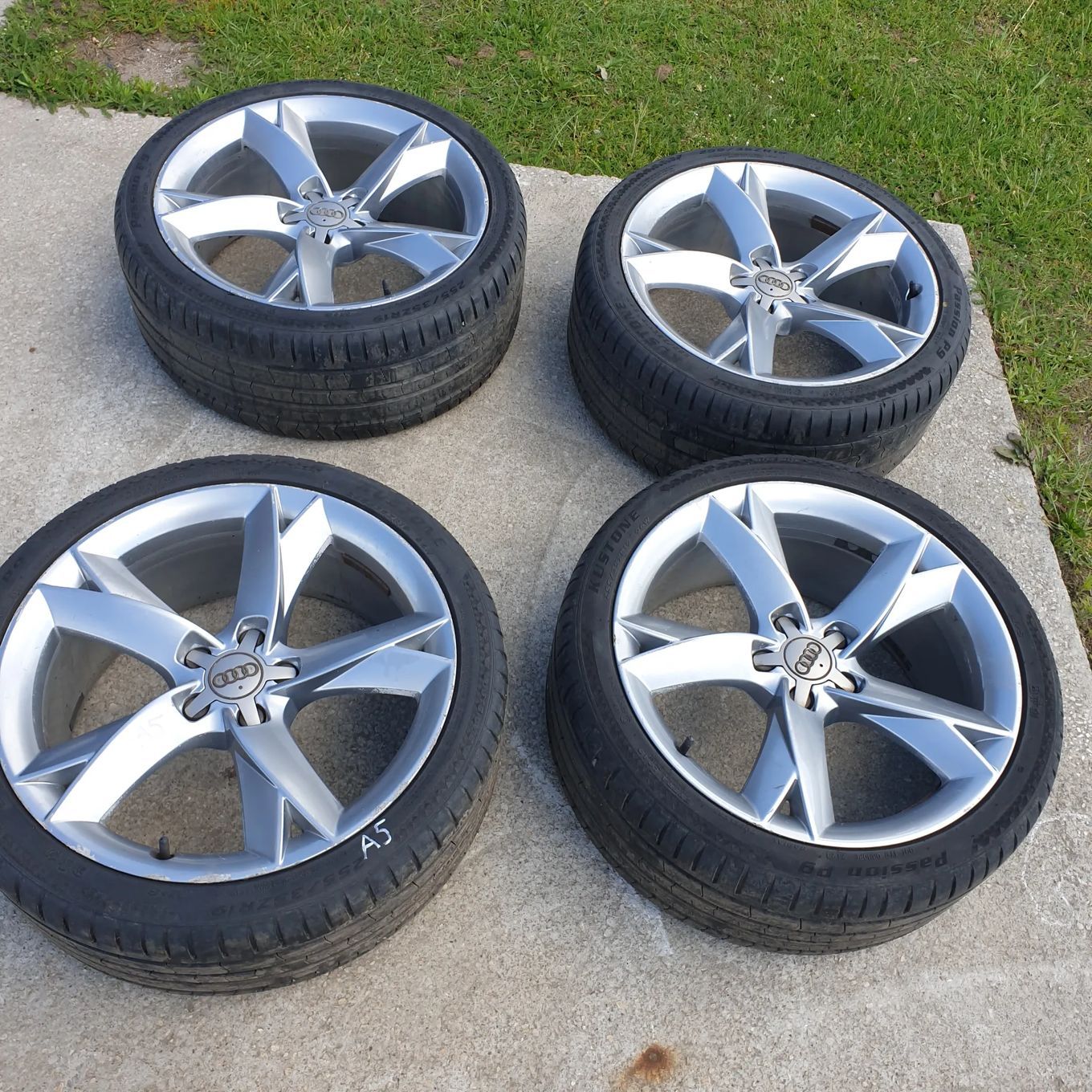 AUDI A5 I 8T A6 FELGI ALUFELGI OPONY 5X112 8T0601025F