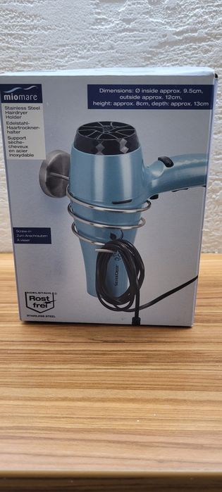 NOWY Uchwyt na suszarkę, stal nierdzewna