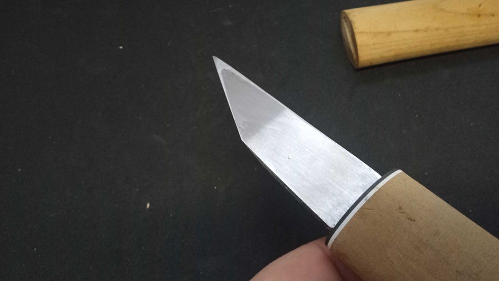 Nóż japoński kogatana - stal węglowa