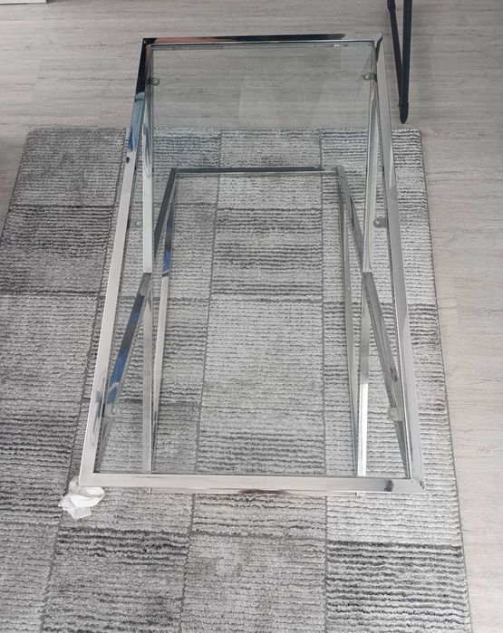Stolik Glamour 90x50 chrom odbiór Ursus