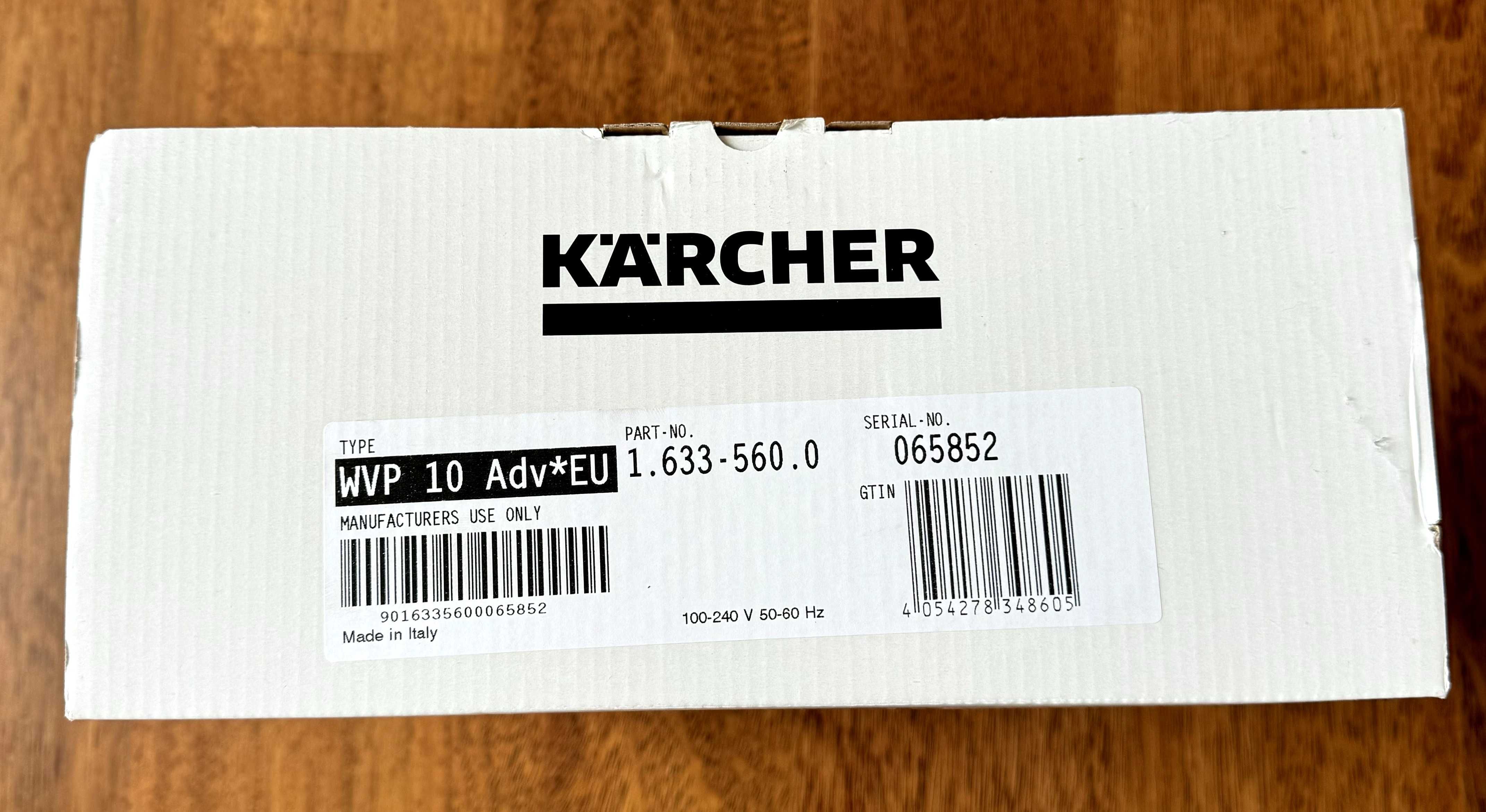 Karcher WVP 10 ADV Profesjonalna Myjka Do Okien KÄRCHER 1.633-560.0 -