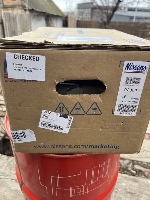 Испаритель кондиционера nissens 92354 на suzuki sx4 95411-80ja2