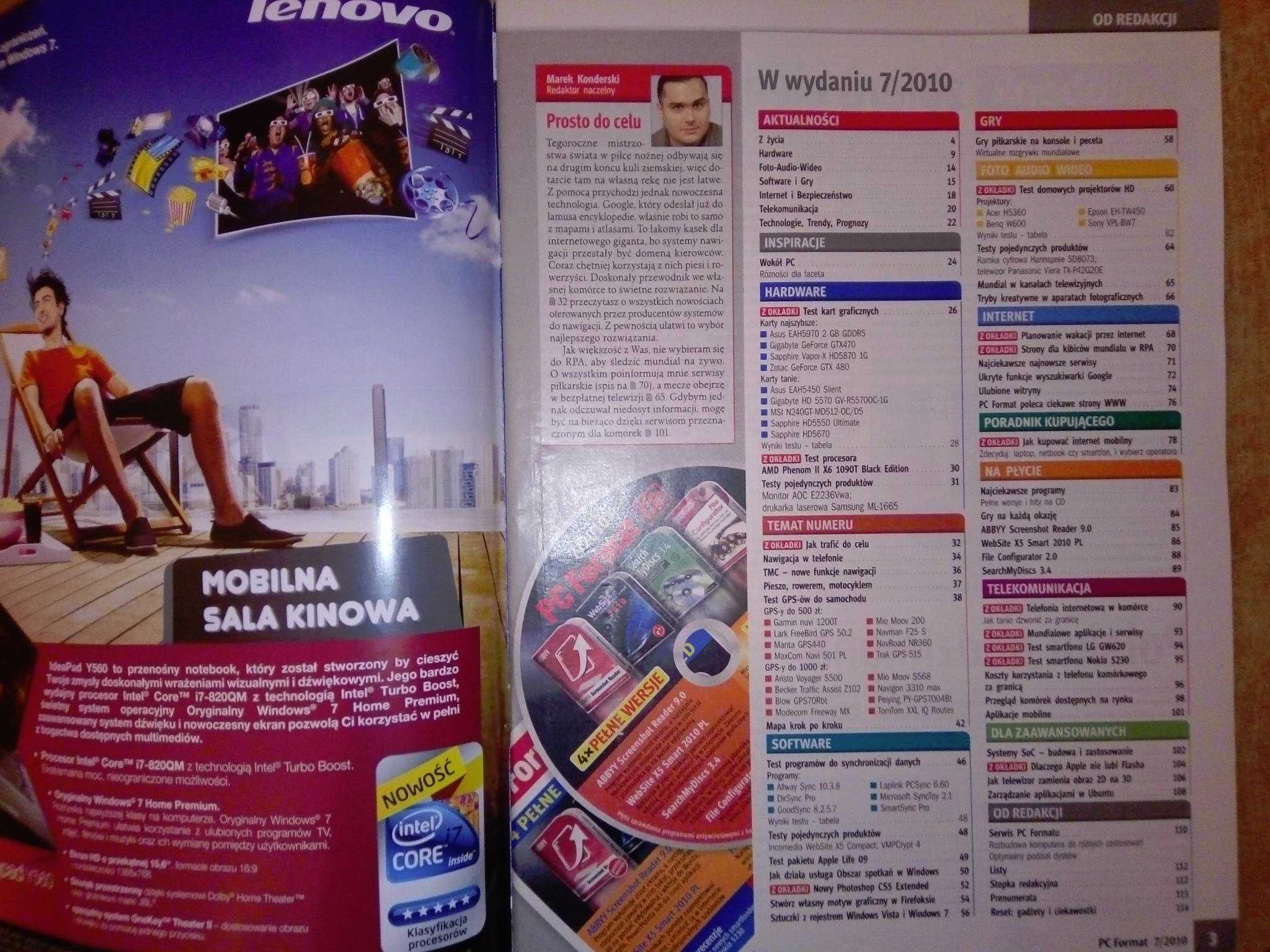 PC Format 7 2010 lipiec (119) Gazeta + płyta CD Czasopismo