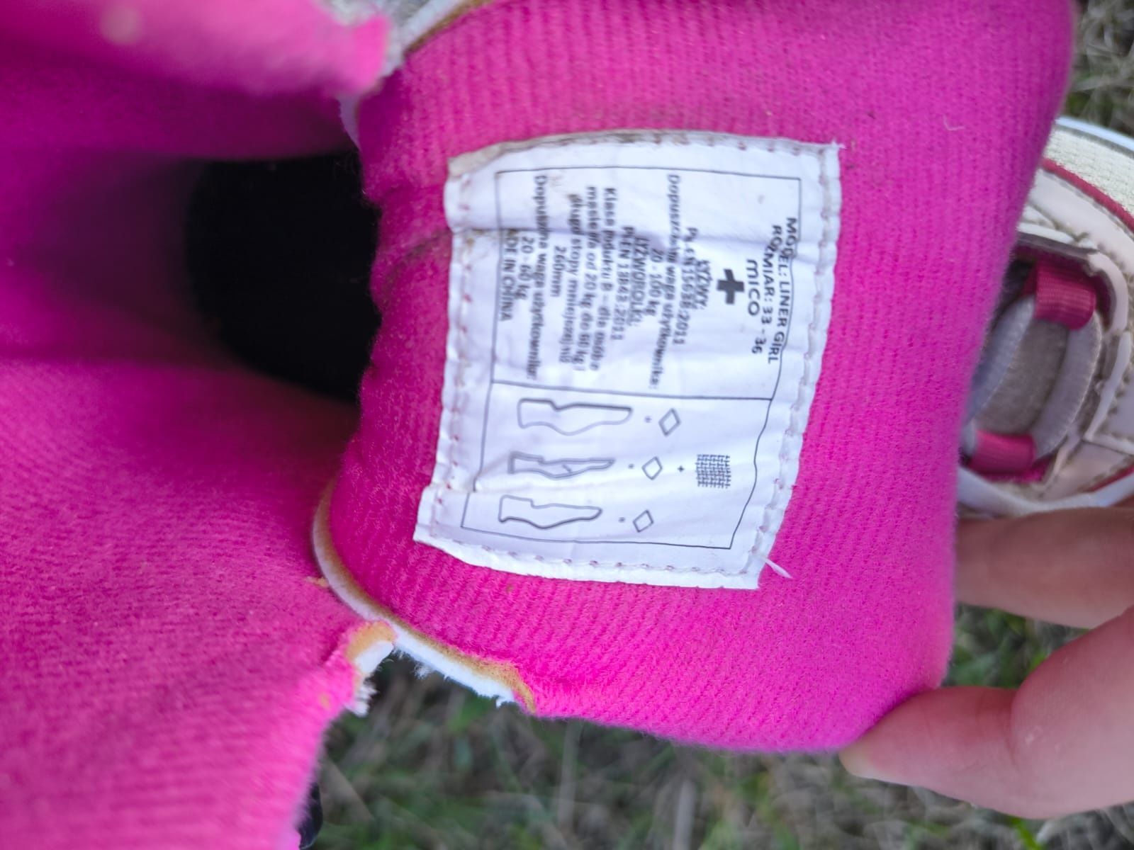 Rolki dziecięce 33-36