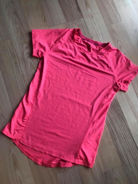 SPRZEDAM sportowy neonowy t-shirt/H&M, rozmiar S/ stan bardzo dobry