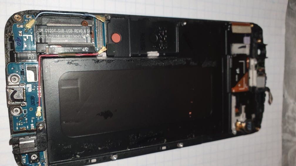 Wyświetlacz  lcd  Samsung S6   SM -G 920 F
