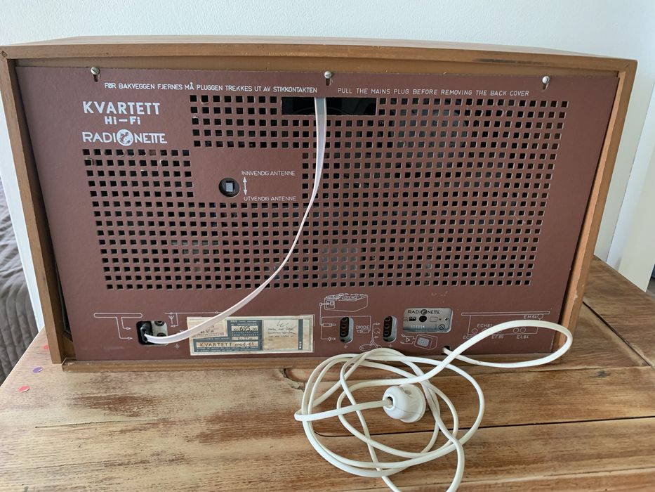 Zabytkowe stare retro radio