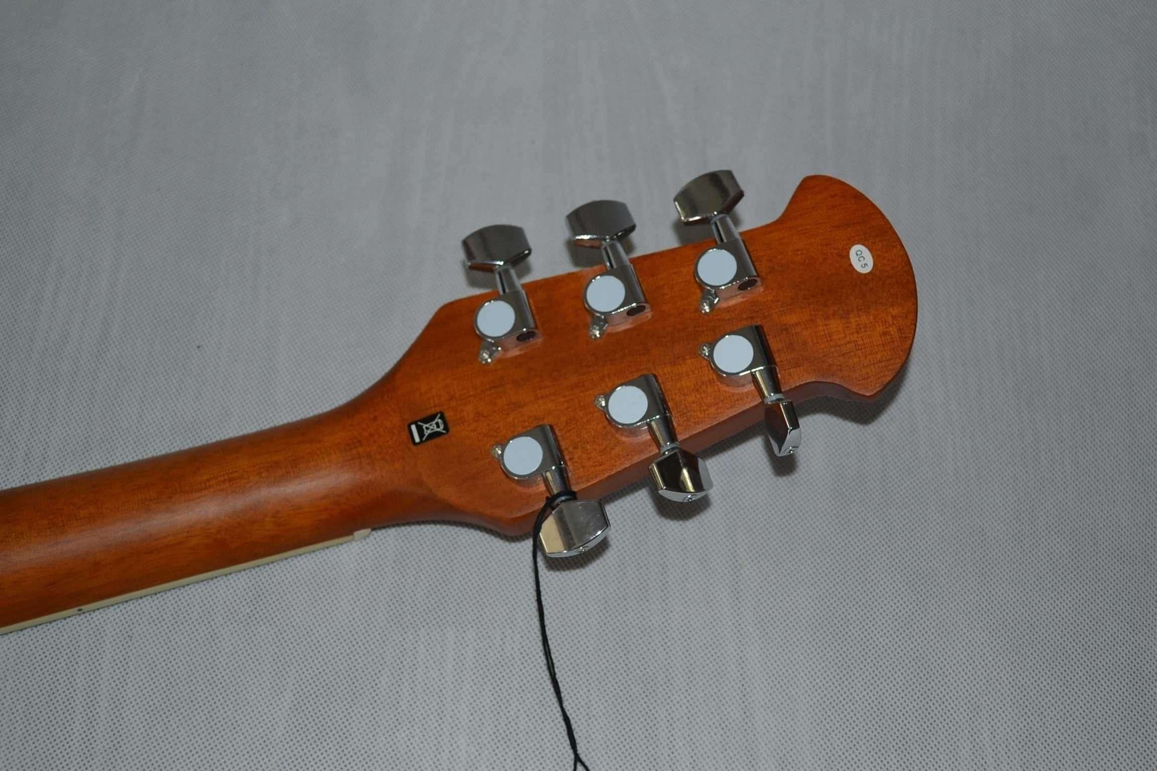 Harley Benton HBO-600 BK nowa gitara elektroakustyczna - wyregulowana!