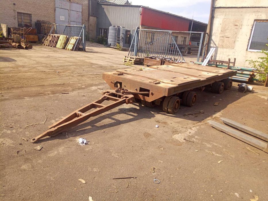 Przyczepa wózek transportowy platforma