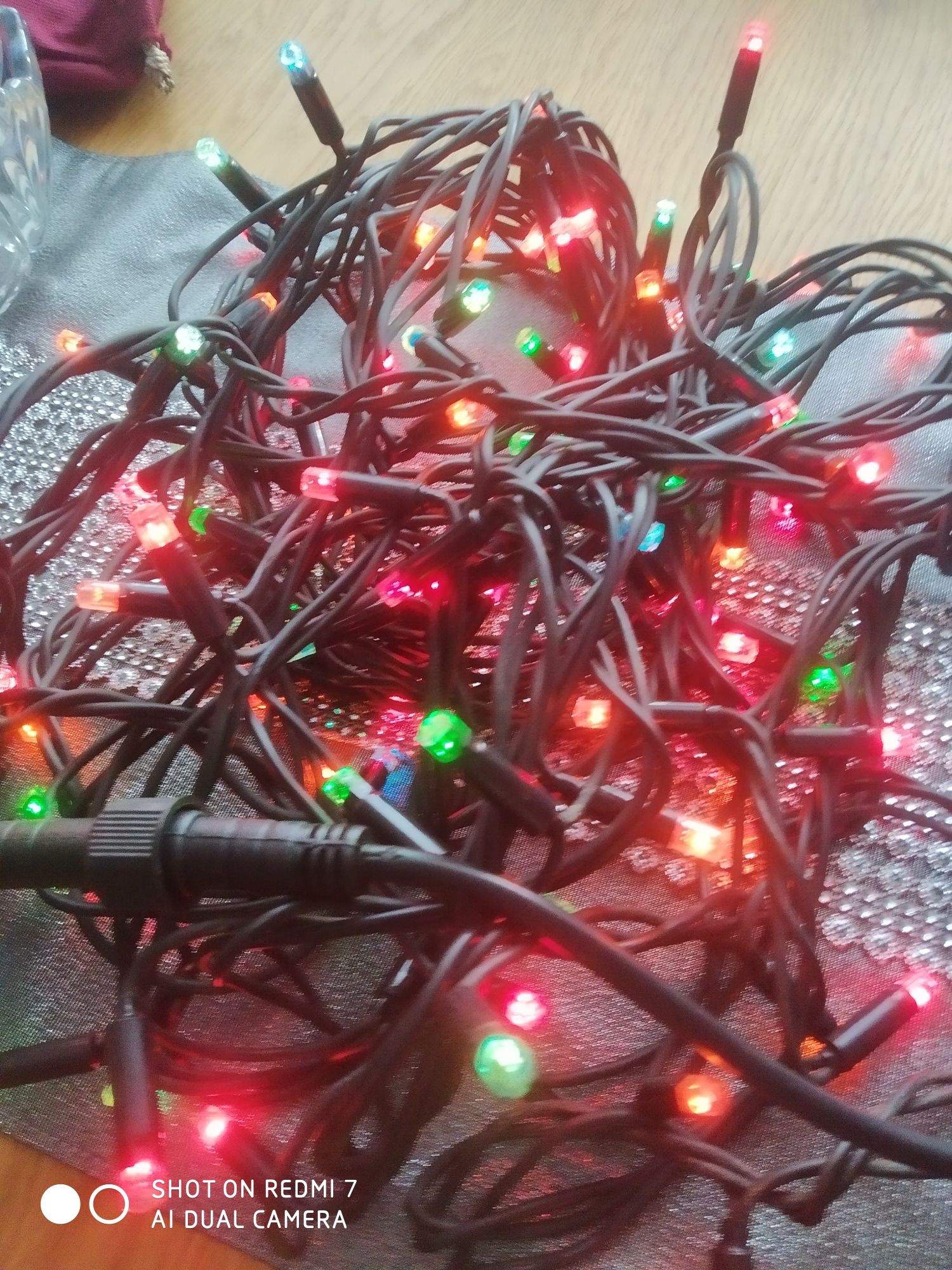 Lampki zewnętrzne choinkowe