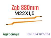 AGTECH Ząb do ładowacza czołowego 880mm Gwint M22x1.5