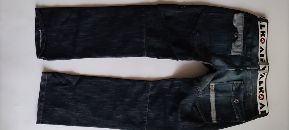 R. 32 Nowe Męskie Spodnie Jeans Skate Bojówki pasek Airwalk