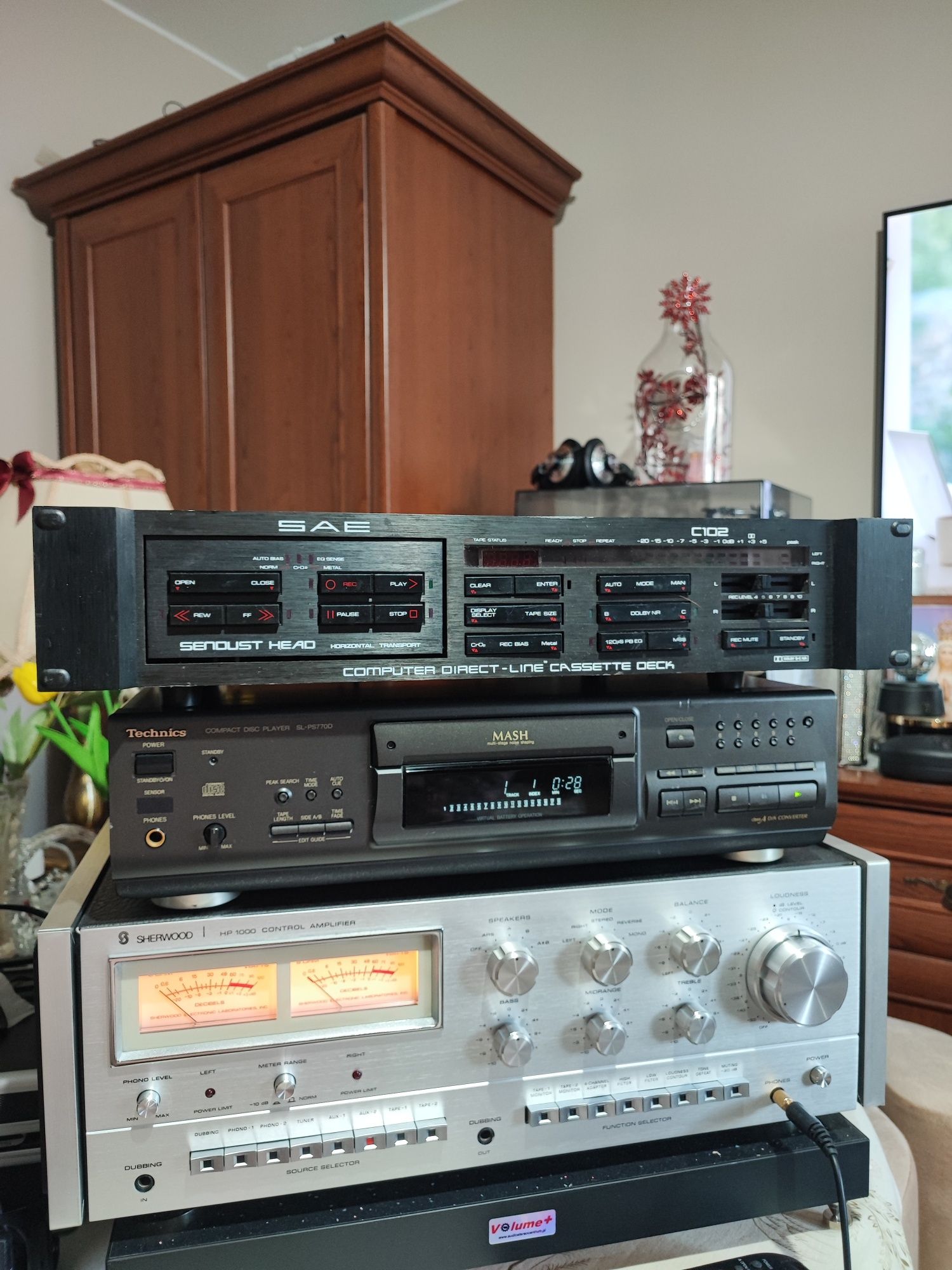 Sae C 102 magnetofon stereo