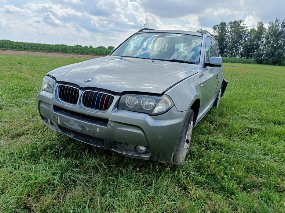 Karoseria BMW X3 E83 SILBERGRAU METALLIC M-pakiet Maska Zderzak Błotni