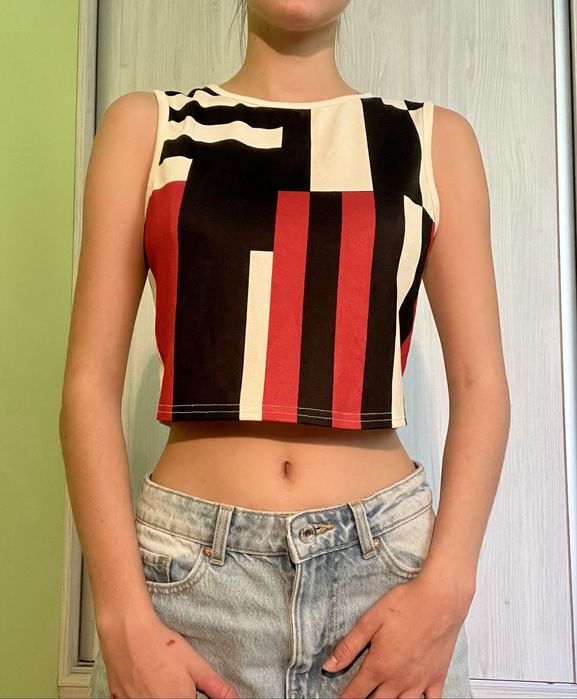 Crop top rozmiar S