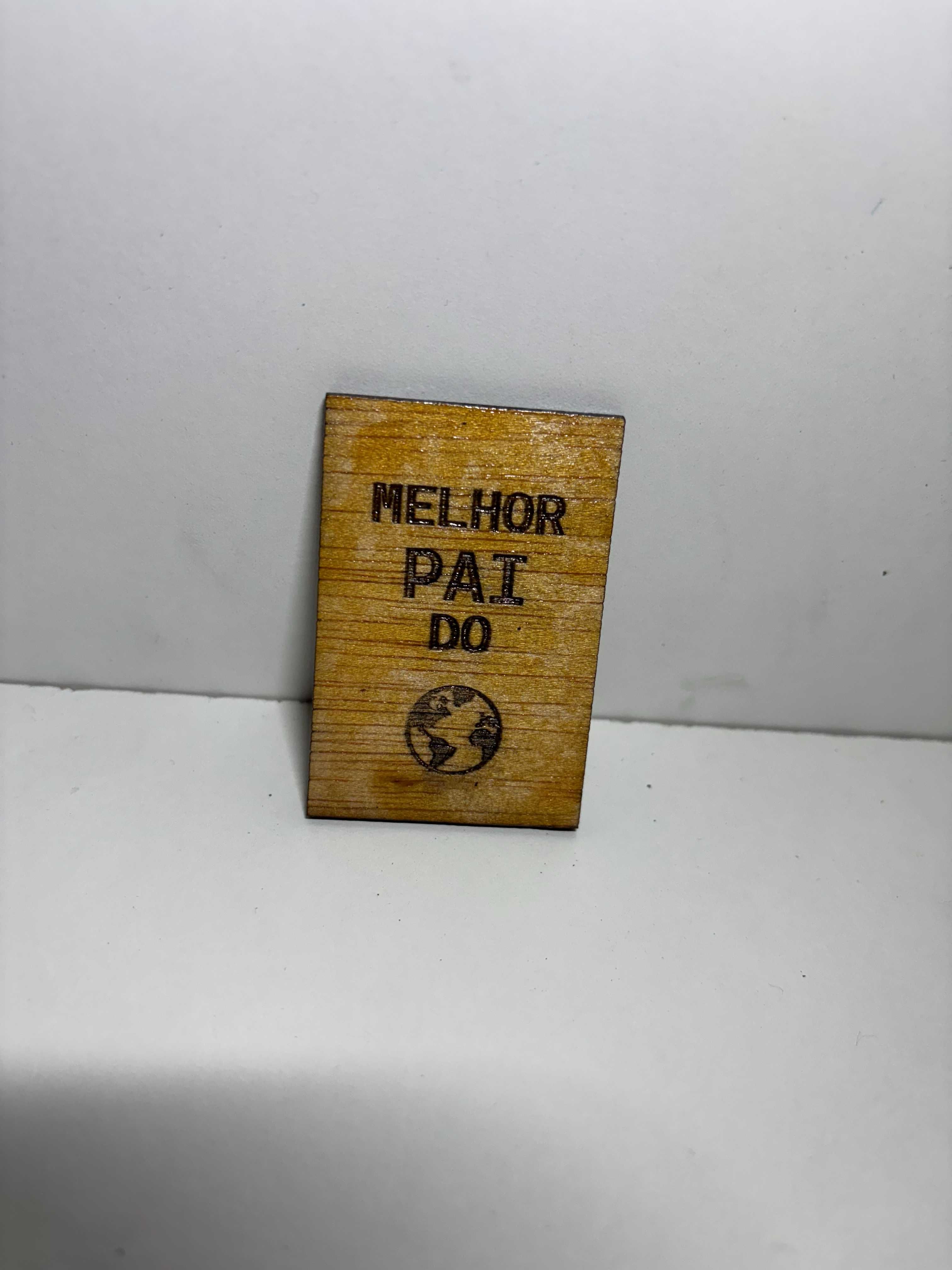 Íman PERSONALIZÁVEL - Presente para Dia do Pai