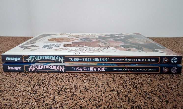 2 BDs - Adventureman, Vol. 1 e Vol. 2