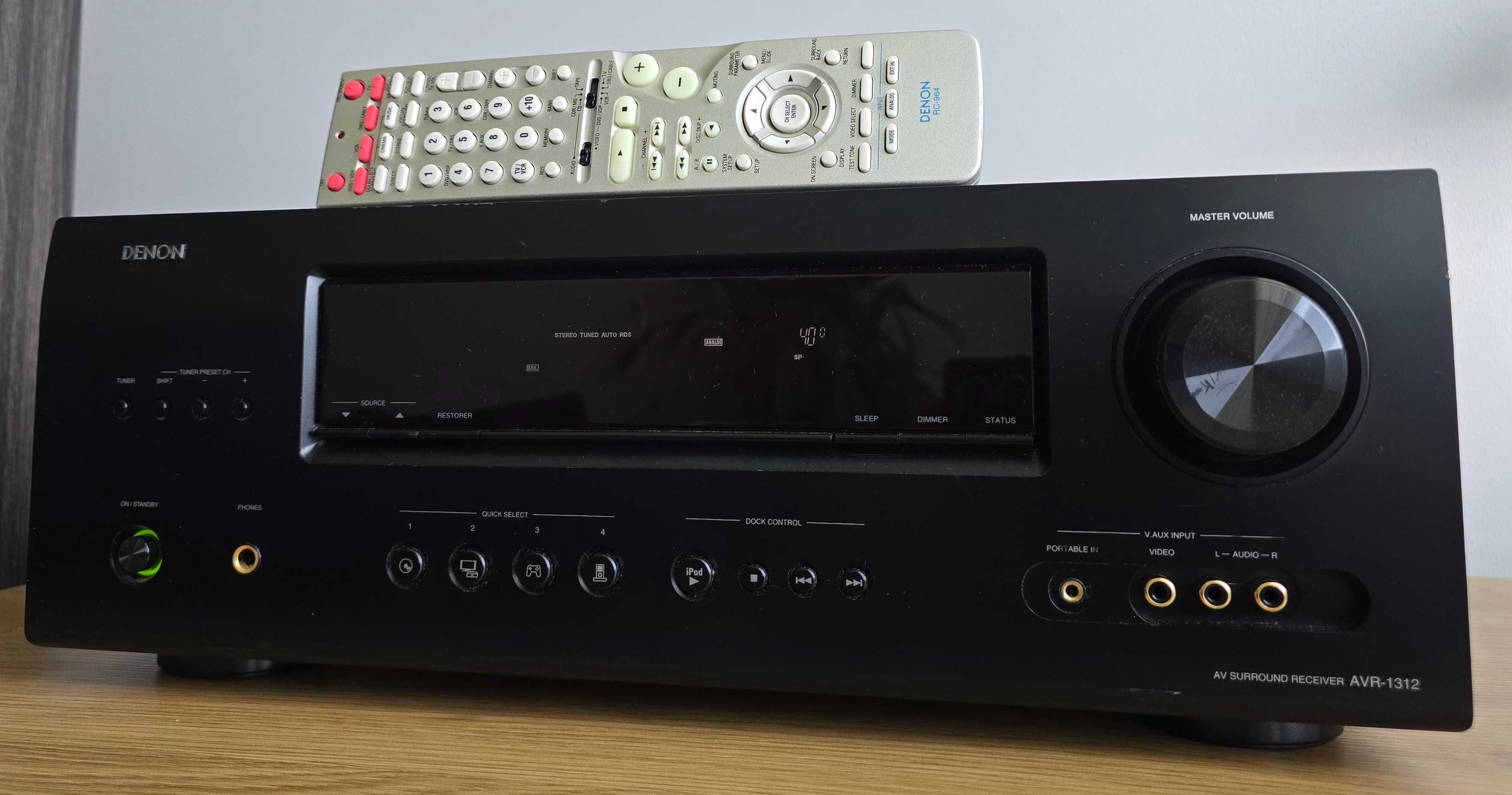 Denon AVR-1312 Amplituner 5.1 HDMI 5x110W