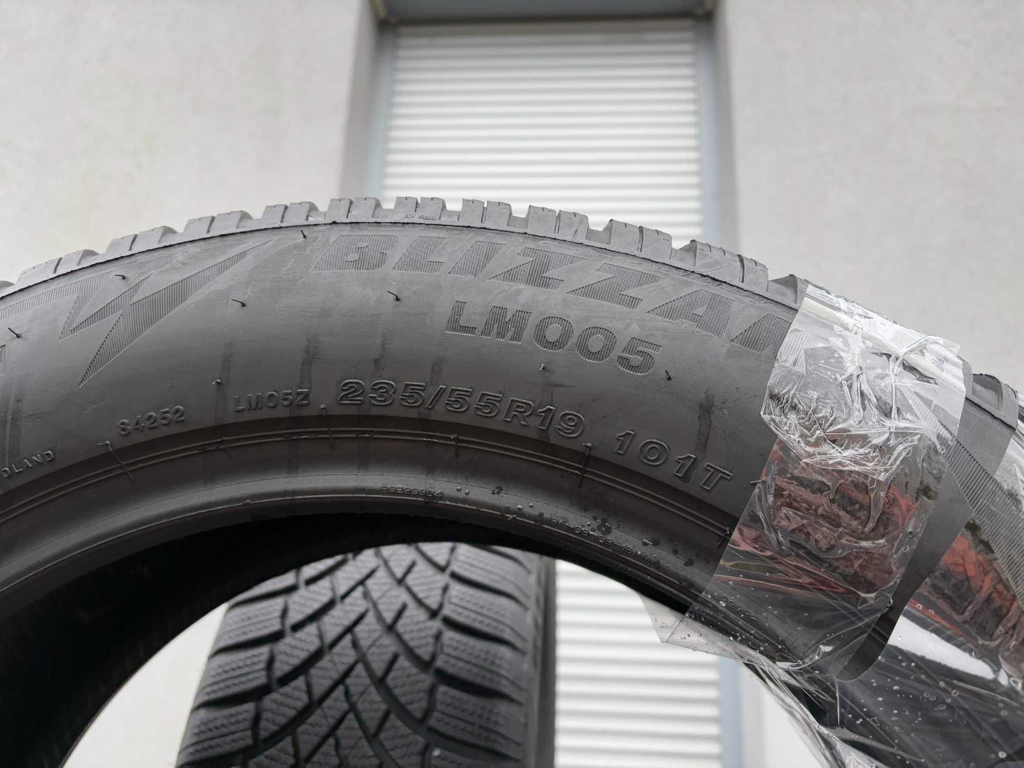 2szt zimowe 235/55R19 Bridgestone 8mm 2024r świetny stan! Z78 gwarancj