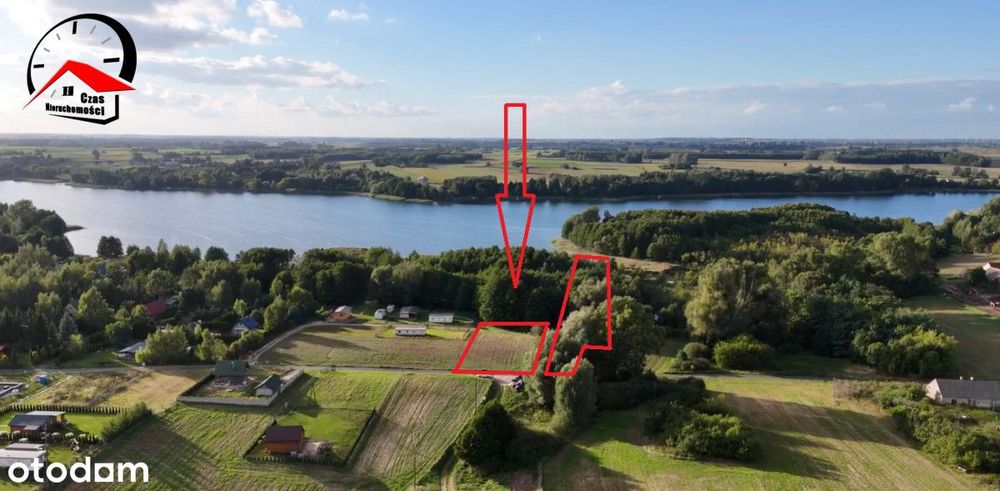 Działka rekreacyjna w Miłachówku 2 linia brzegowa