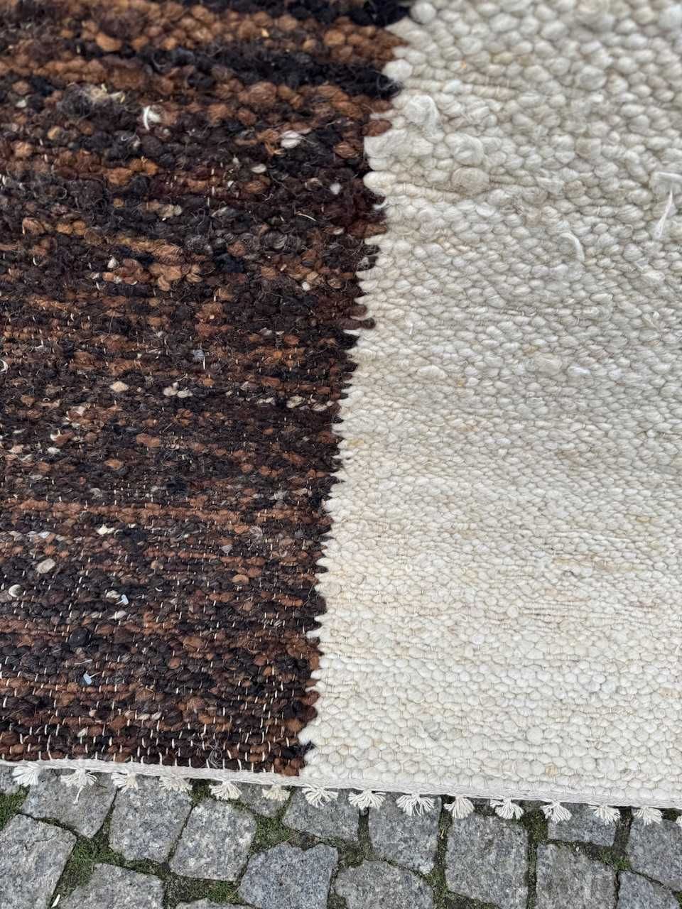 JAIPUR nowy indyjski r.tkany wełniany dywan 240x170 cm sklep 5 tyś