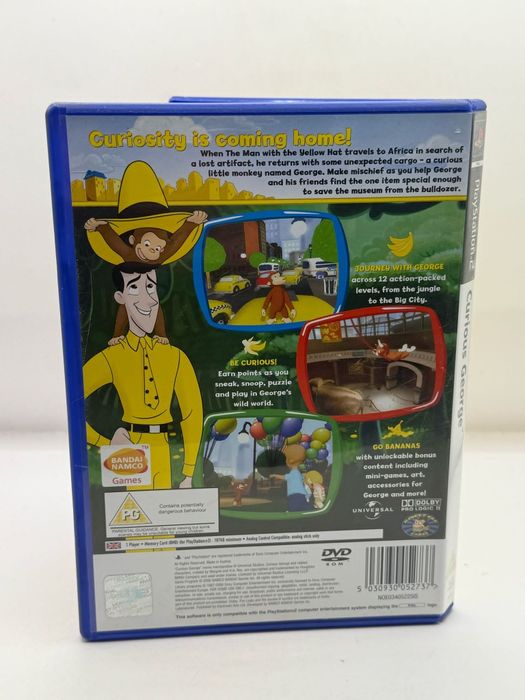 Curious George 3xA Ps2 nr 9018