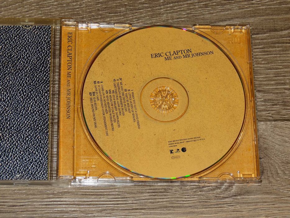 Eric Clapton Me and Mr. Johnson CD