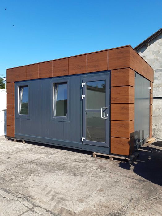 kontener ocieplany stróżówka pawilon budka biuro sterownia kabina