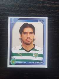 Cromo futebol de Abel(Champions league 2008-09)Panini