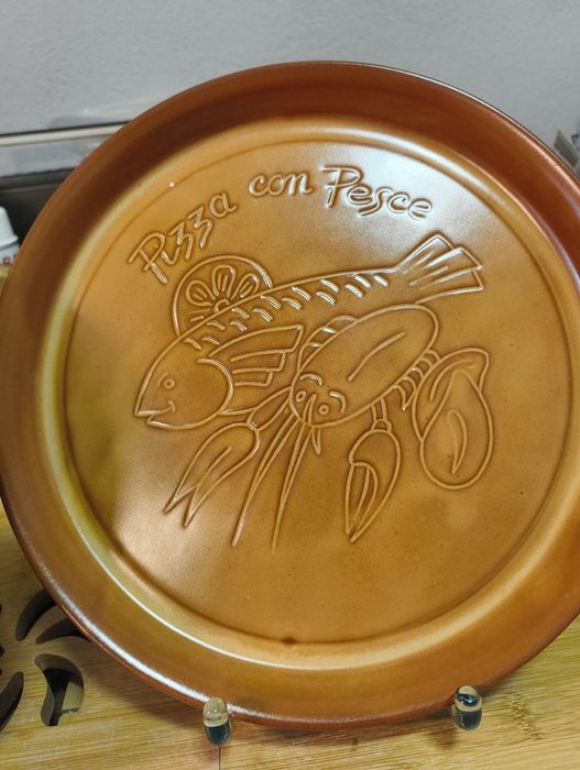 Włoskie talerze do pizzy