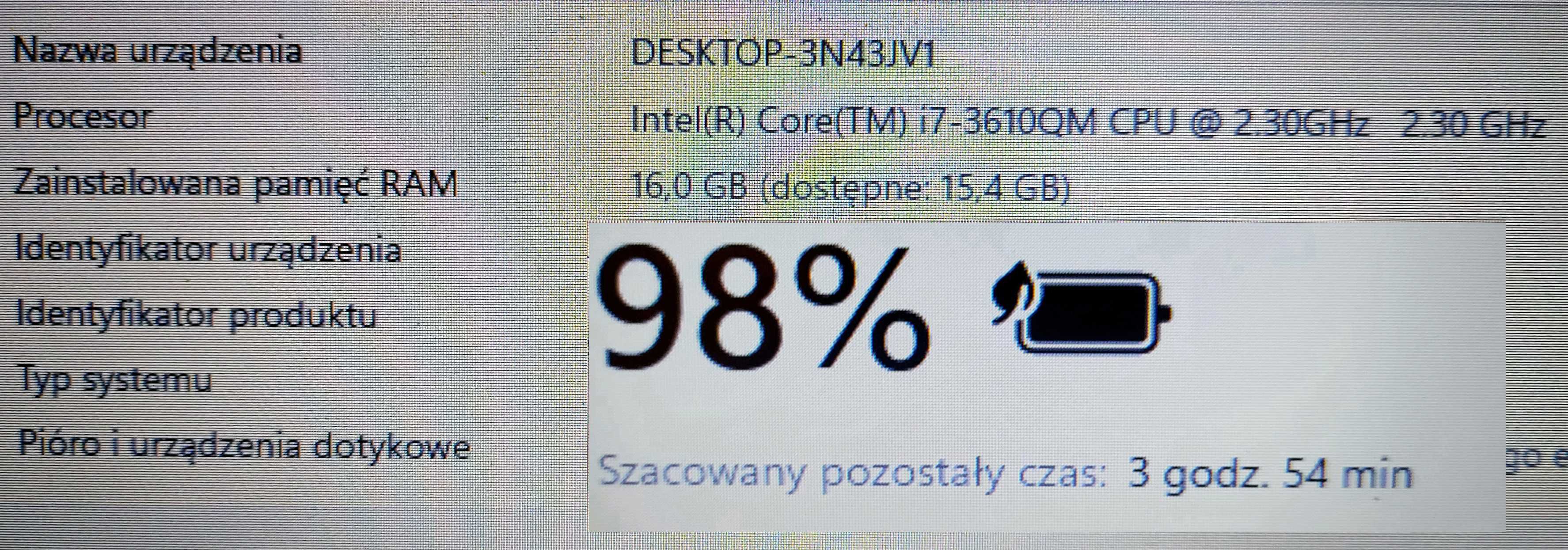 Mocny ASUS 17" i7 16GB IPS SSD500GB- Win11 Office GRY