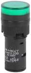 Wskaźnik LED 16mm 230V AC zielony