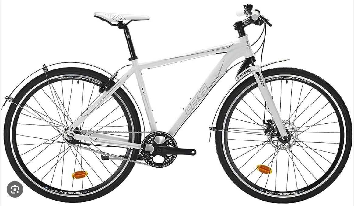 Bicicleta Berg Crosstown F6 hybrid Fitness urbano comutar