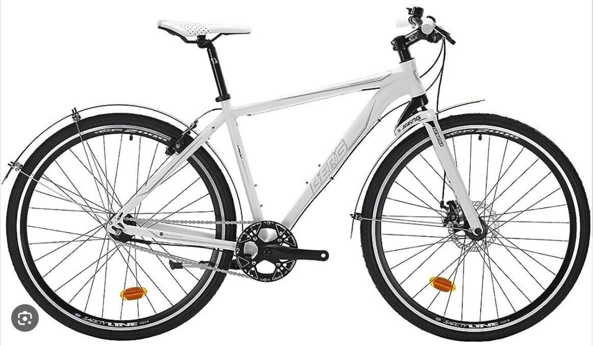 Bicicleta Berg Crosstown F6 hybrid Fitness comutar