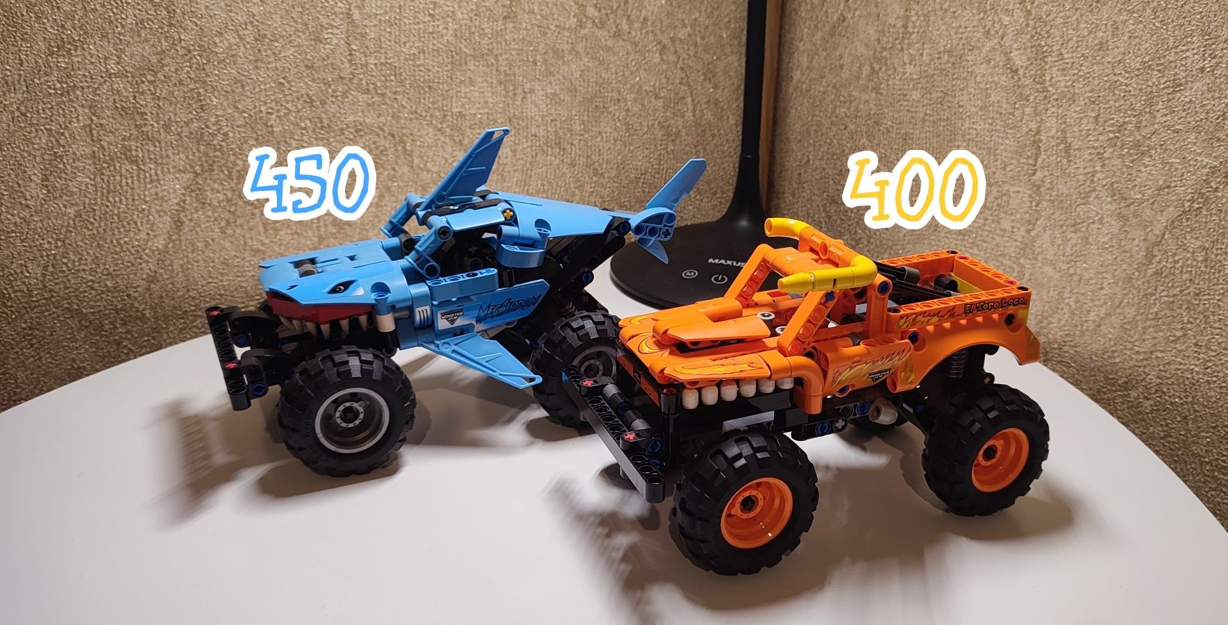 Lego technic Monster tracks 42135, 42134