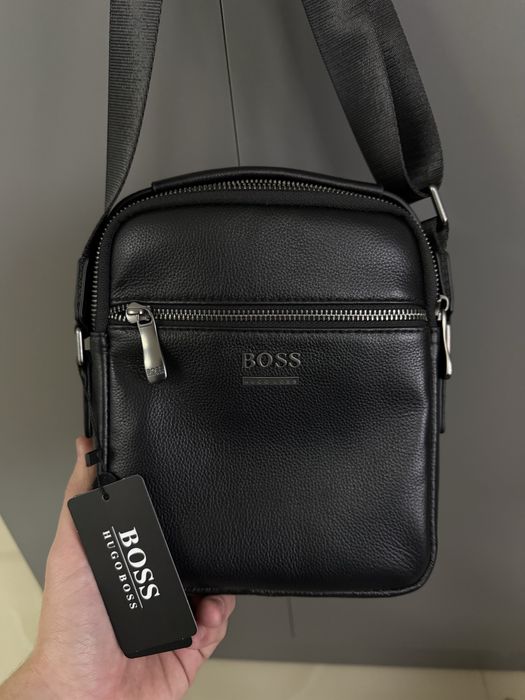 Сумка Hugo Boss шкіряна