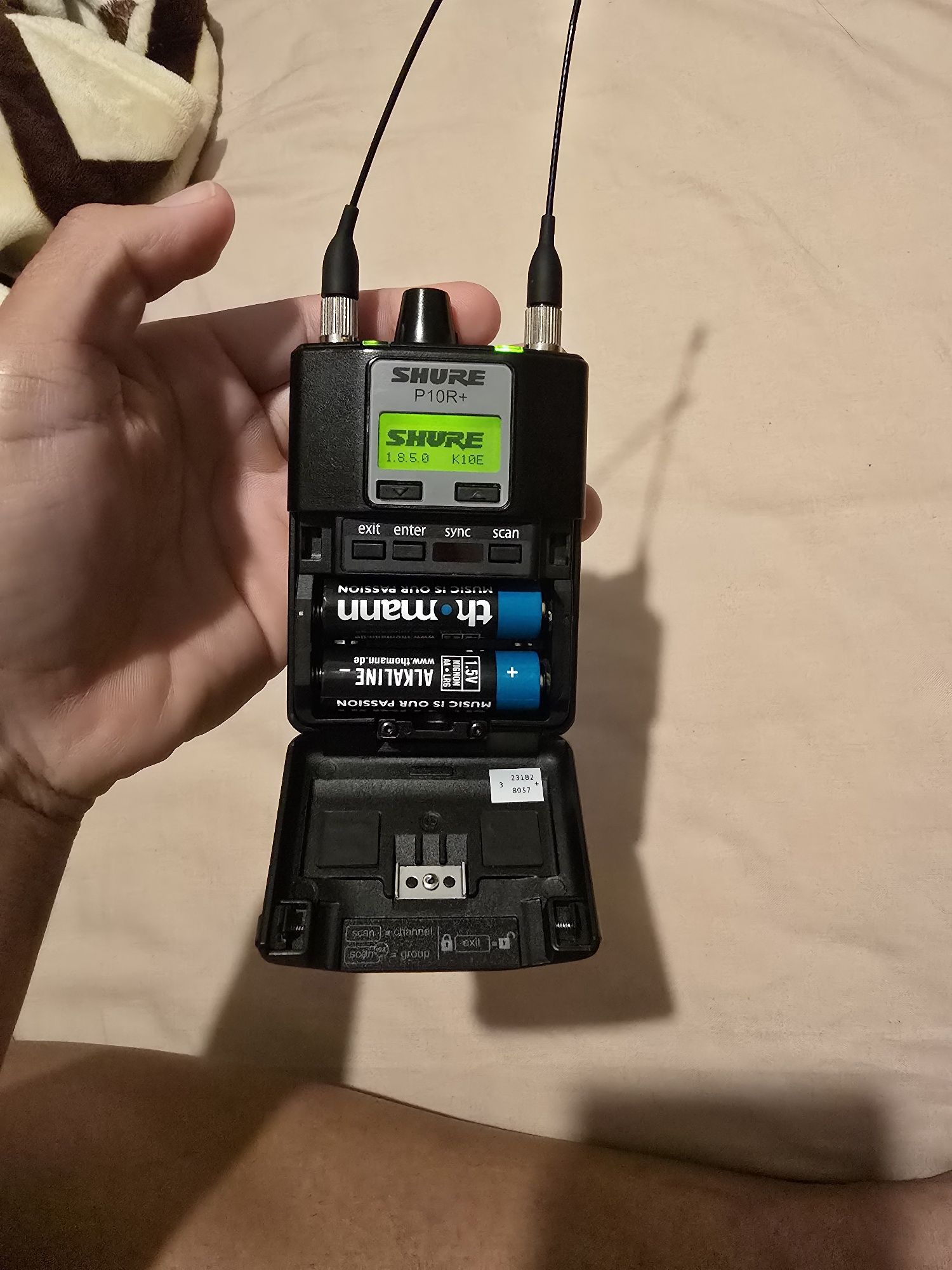 Receptor Shure P10R+