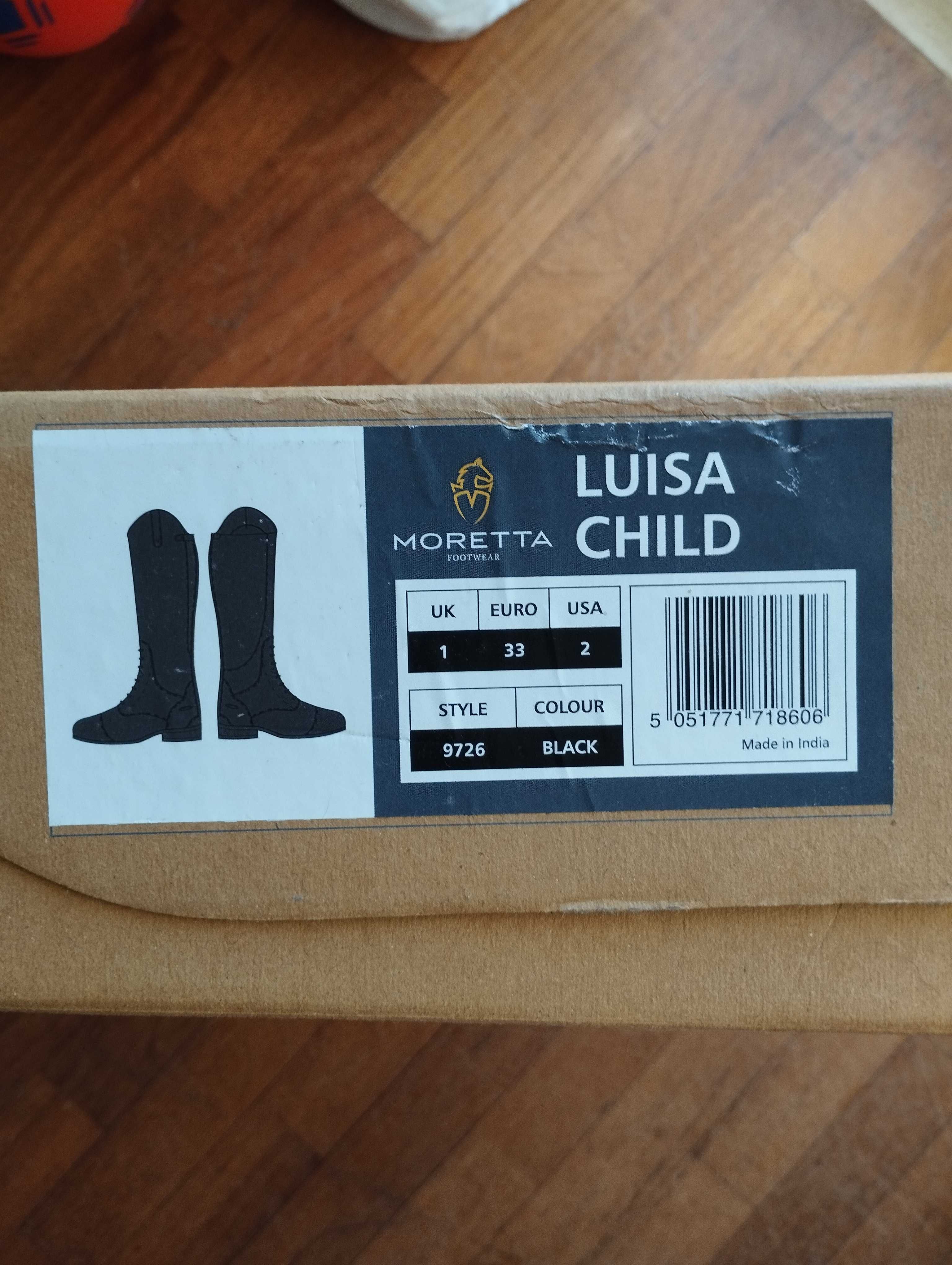 Botas de montar criança