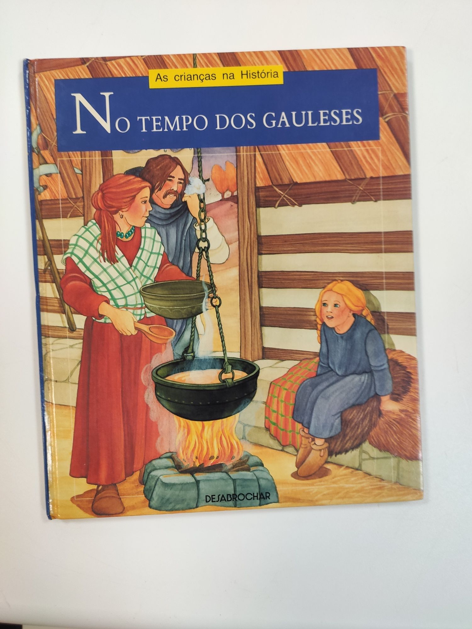 Livro infantil " No tempo dos Gauleses"