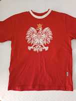 T-shirt Polska czerwony